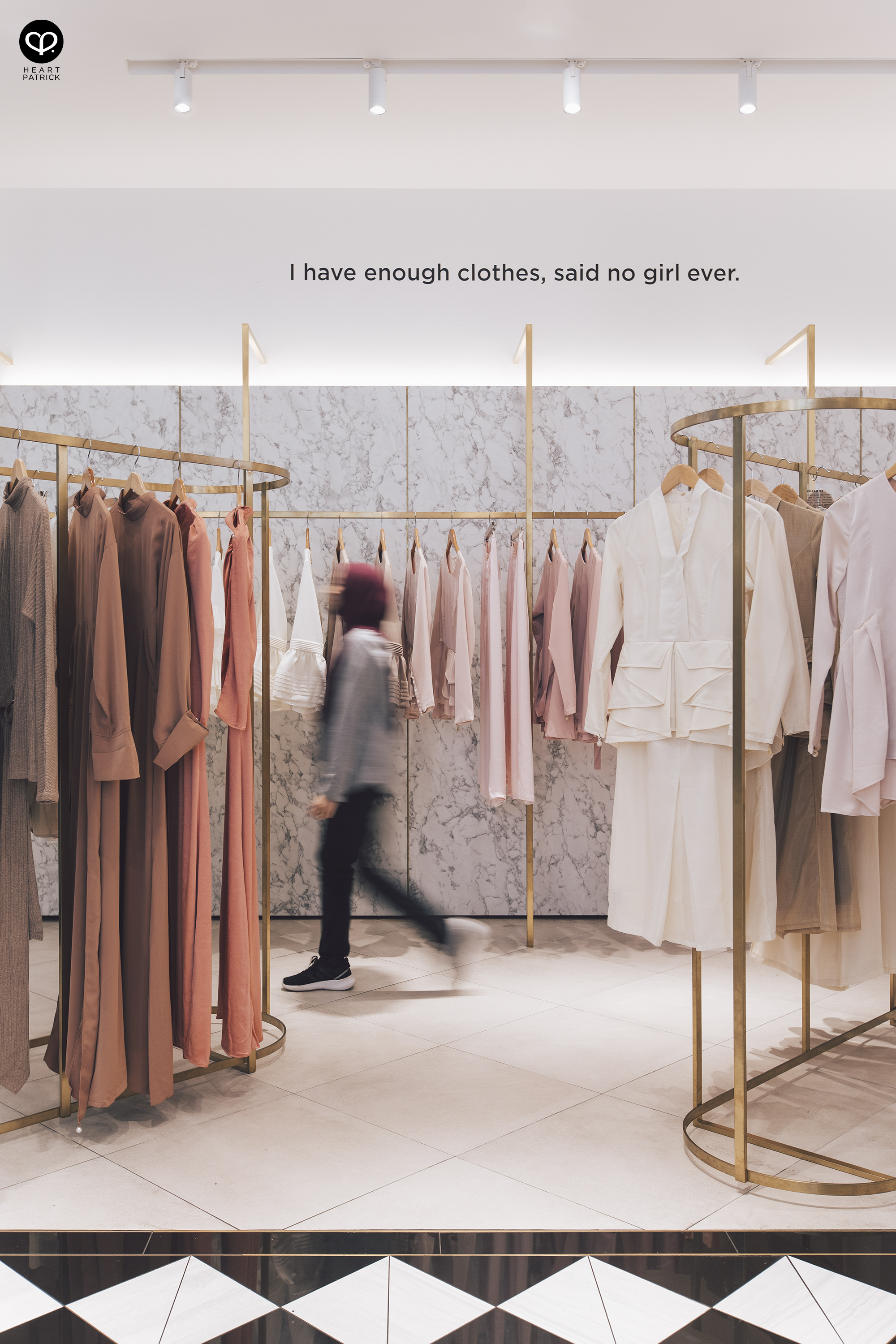 heartpatrick interior photography fashion valet IOI city mall studio works