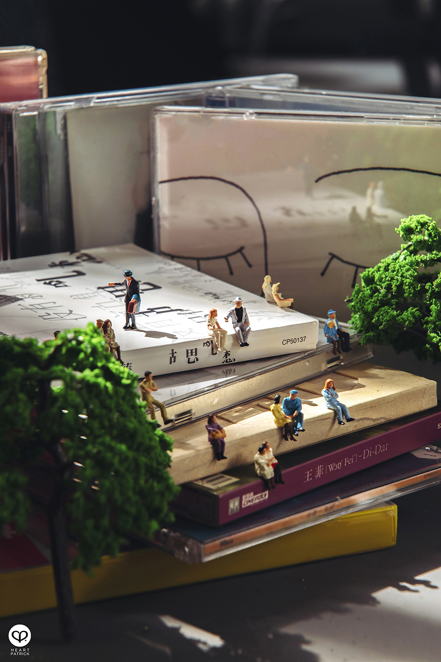 heartpatrick product photography malaysia miniature faye wong CD