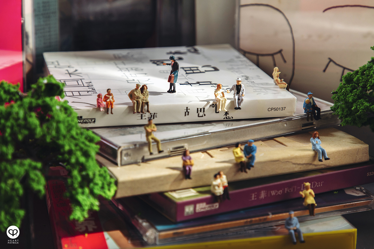 heartpatrick product photography malaysia miniature faye wong CD