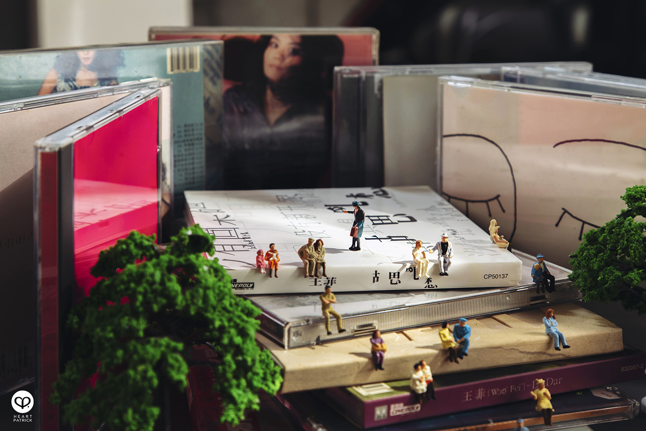 heartpatrick product photography malaysia miniature faye wong CD