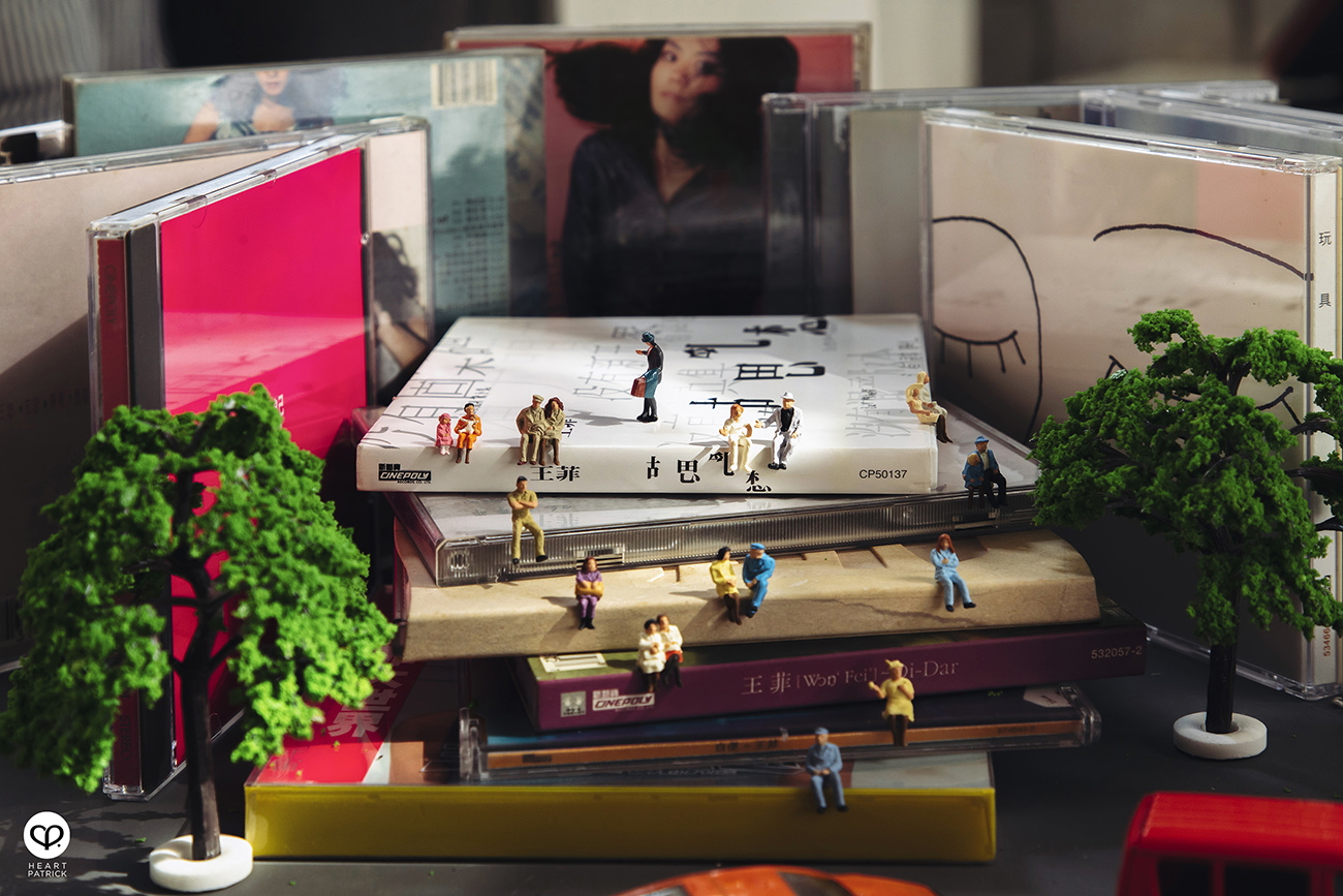 heartpatrick product photography malaysia miniature faye wong CD