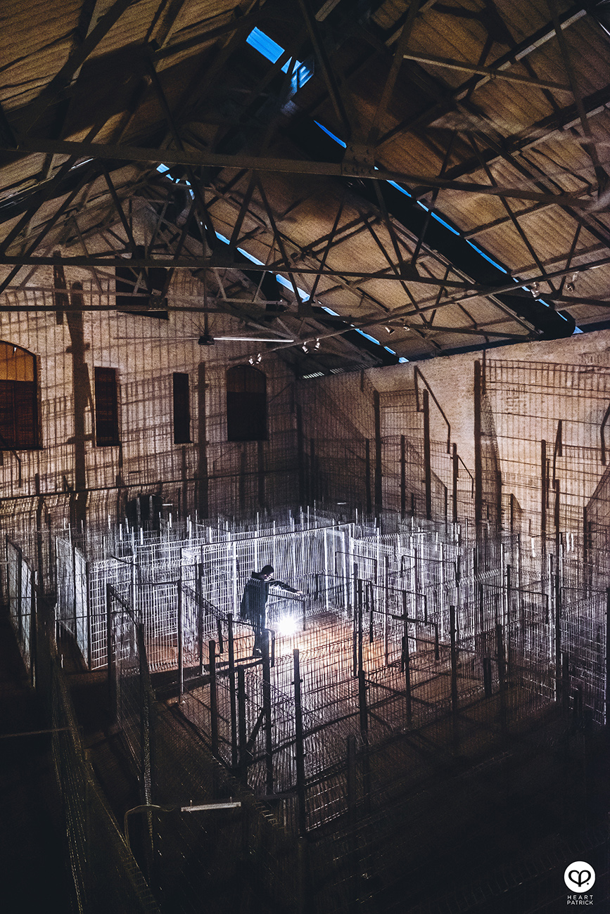 heartpatrick urban exploring andrew pok art installation godown kuala lumpur