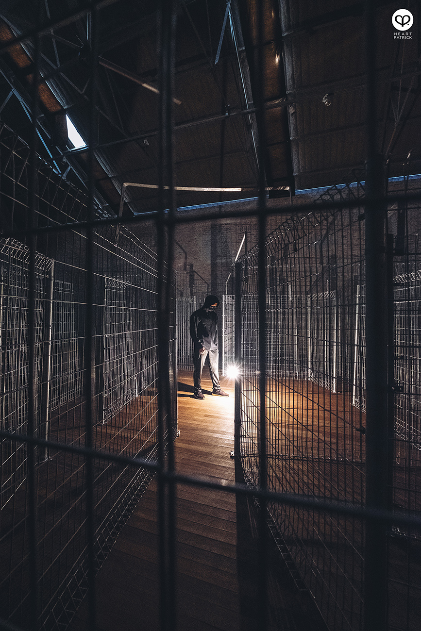 heartpatrick urban exploring andrew pok art installation godown kuala lumpur