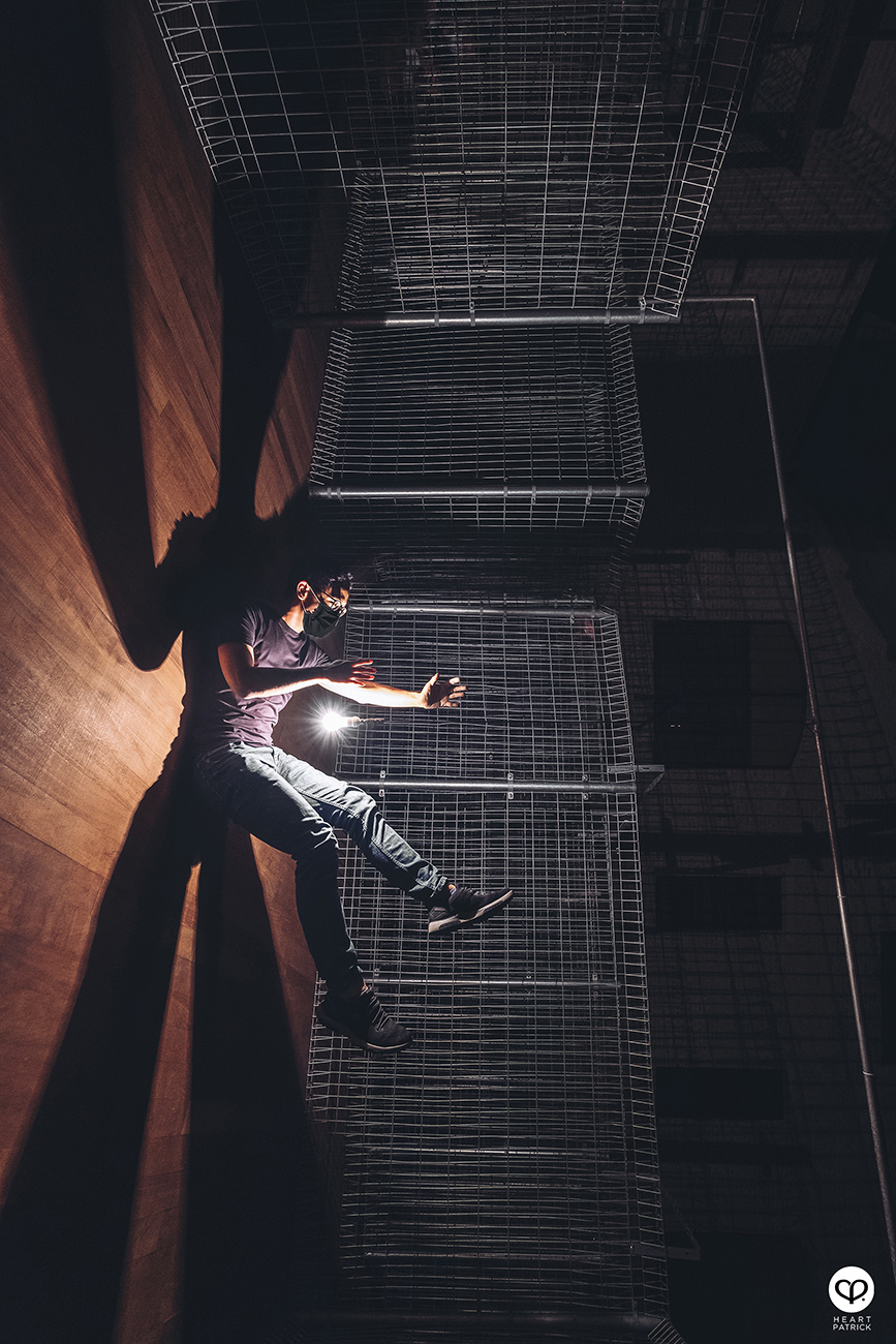 heartpatrick urban exploring andrew pok art installation godown kuala lumpur