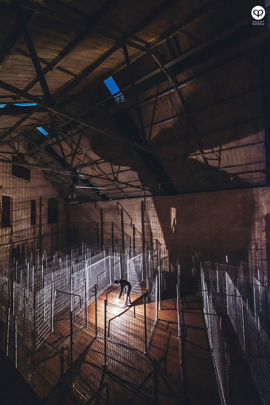 heartpatrick urban exploring andrew pok art installation godown kuala lumpur
