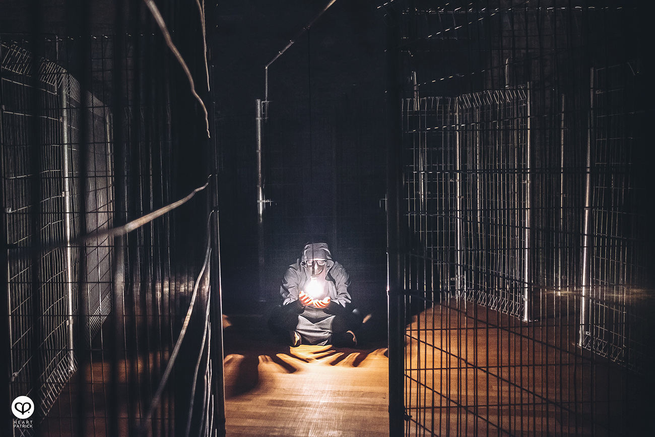 heartpatrick urban exploring andrew pok art installation godown kuala lumpur