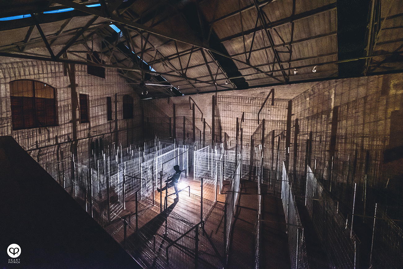 heartpatrick urban exploring andrew pok art installation godown kuala lumpur