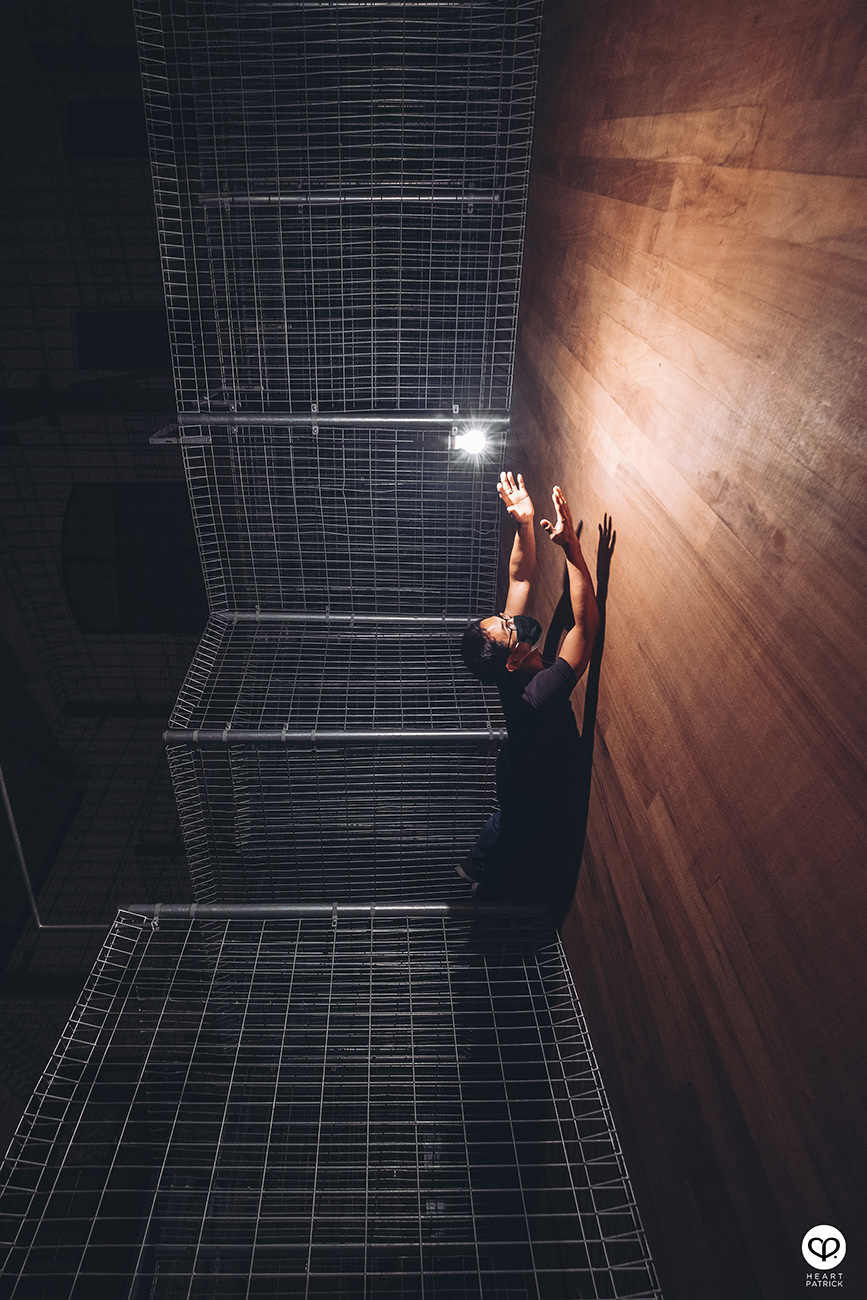 heartpatrick urban exploring andrew pok art installation godown kuala lumpur