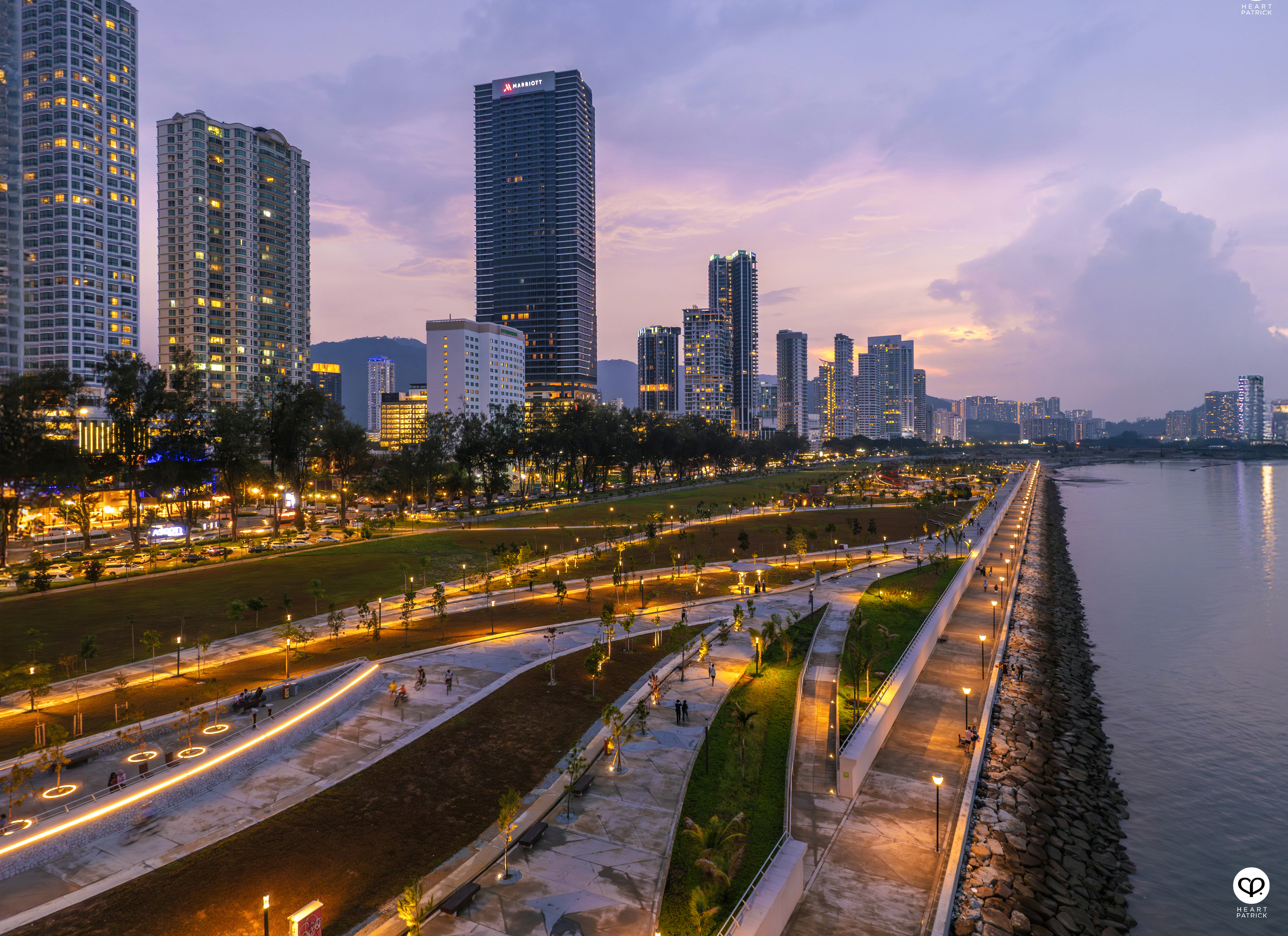 heartpatrick aerial photography gurney bay georgetown penang