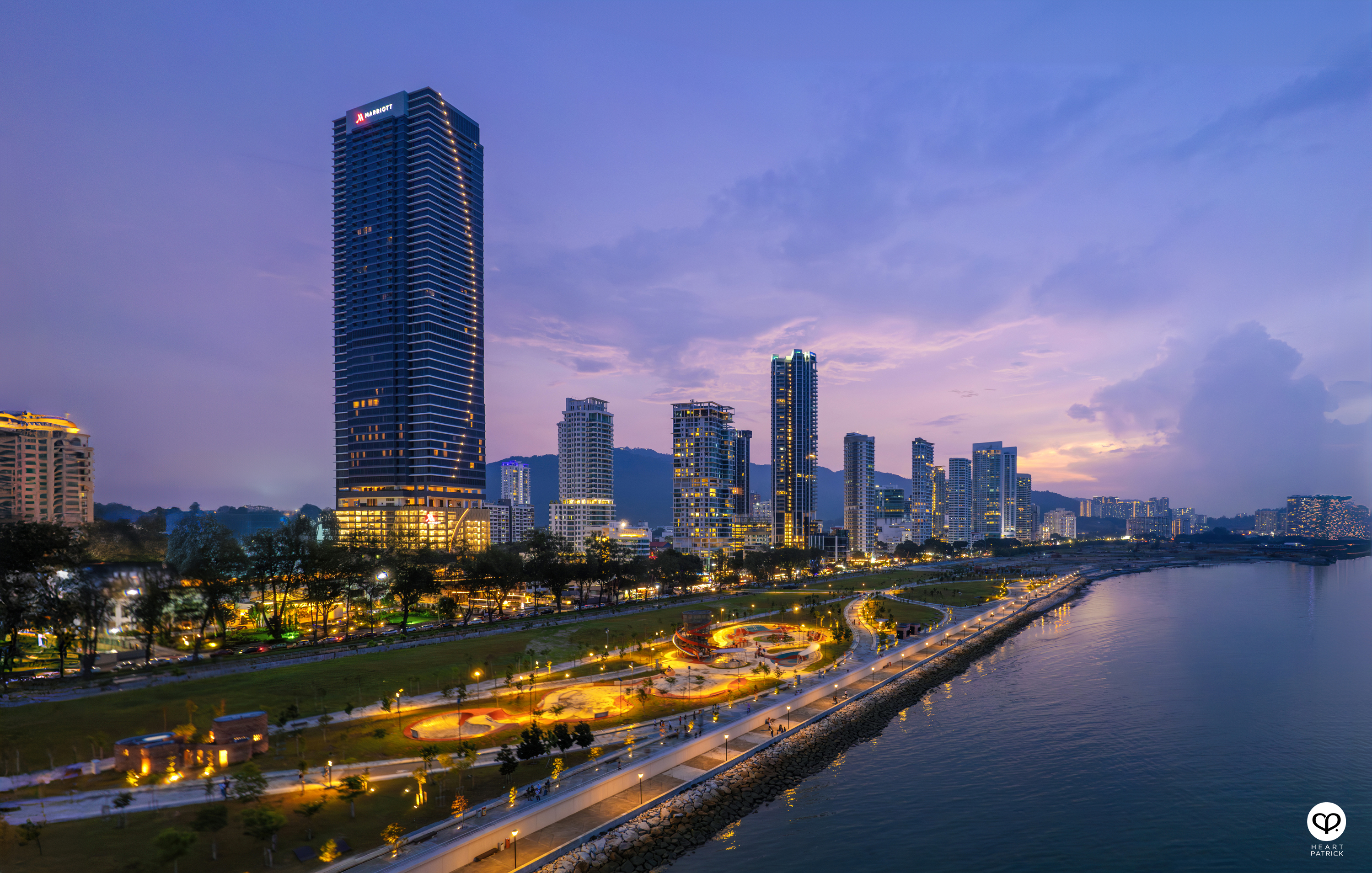 heartpatrick aerial photography gurney bay georgetown penang