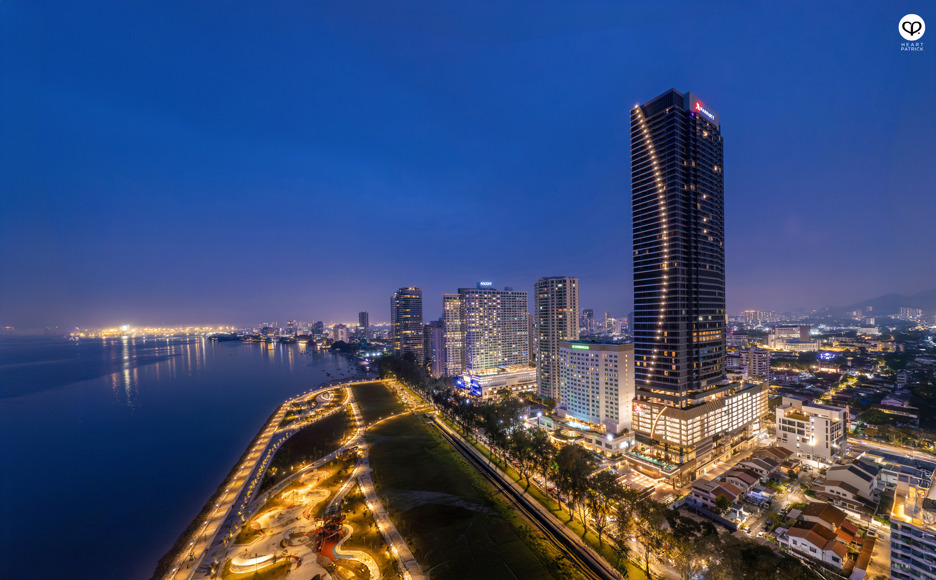 heartpatrick aerial photography gurney bay georgetown penang