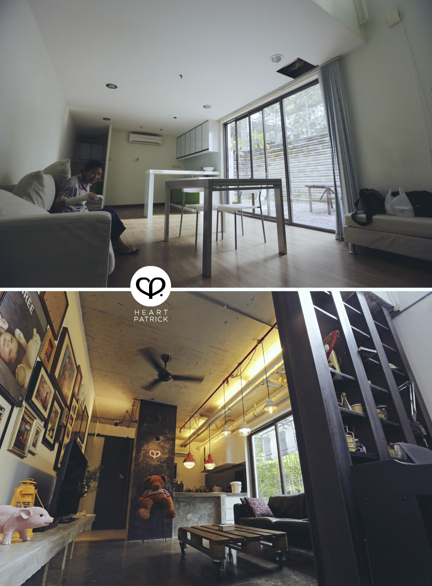 Heartifacts industrial vintage interior design renovation work