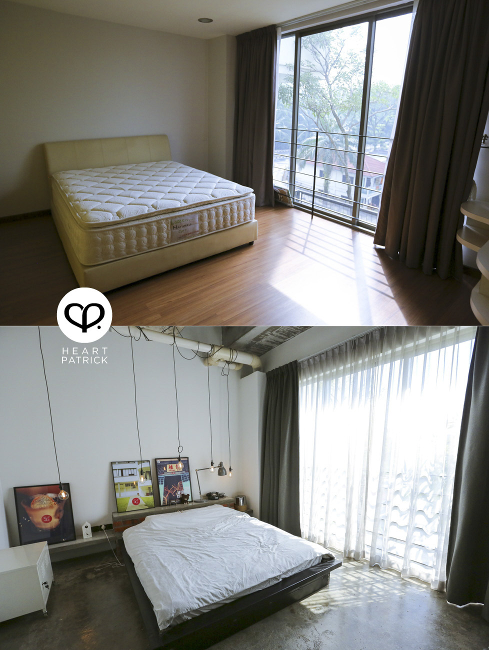 Heartifacts industrial vintage interior design renovation work