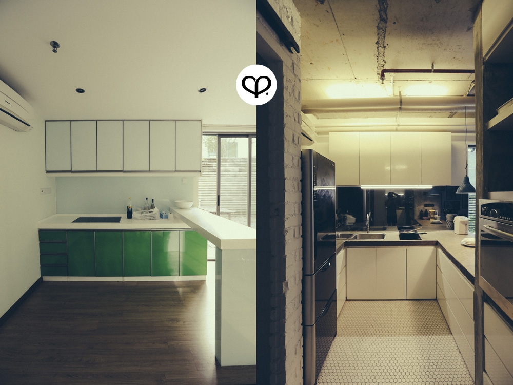 Heartifacts industrial vintage interior design renovation work