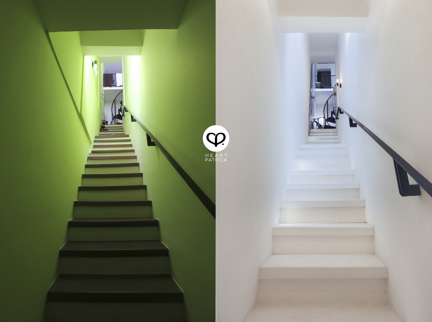 Heartifacts industrial vintage interior design renovation work