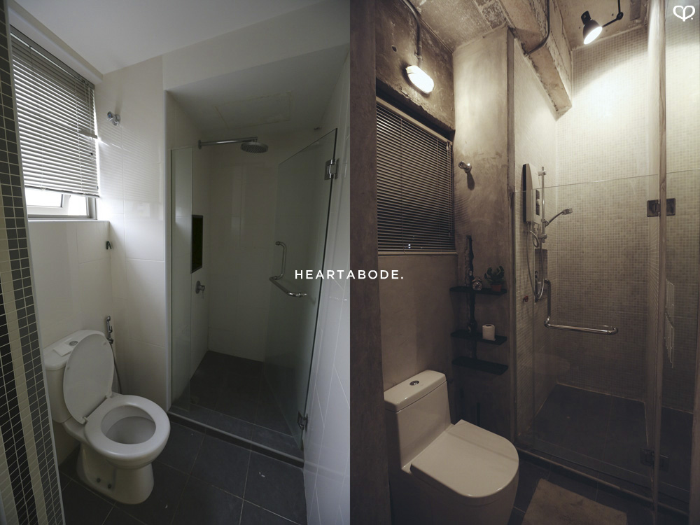 Heartifacts industrial vintage interior design renovation work