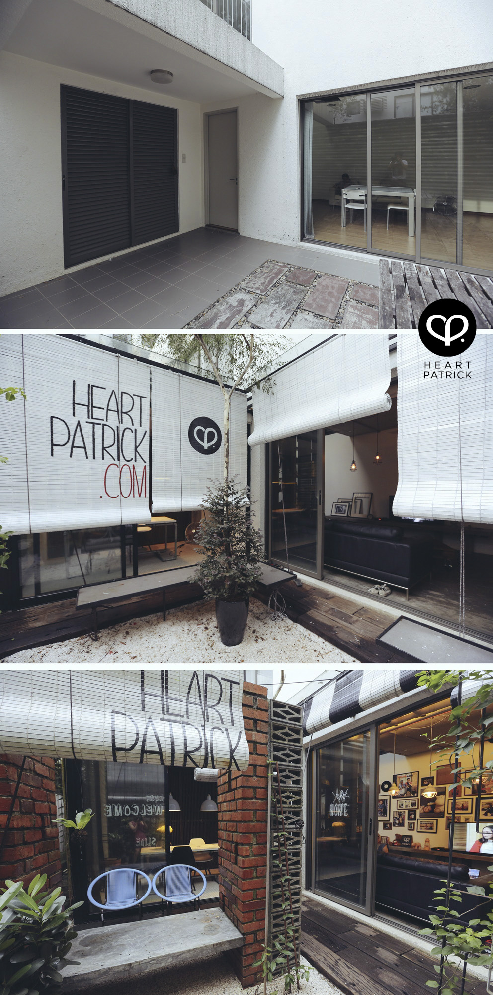 Heartifacts industrial vintage interior design renovation work