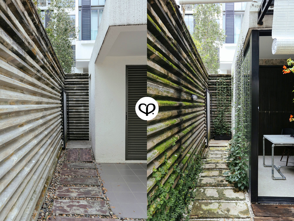 Heartifacts industrial vintage interior design renovation work