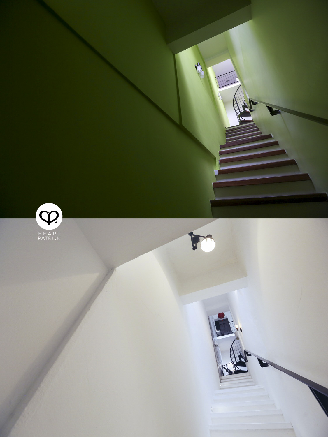 Heartifacts industrial vintage interior design renovation work