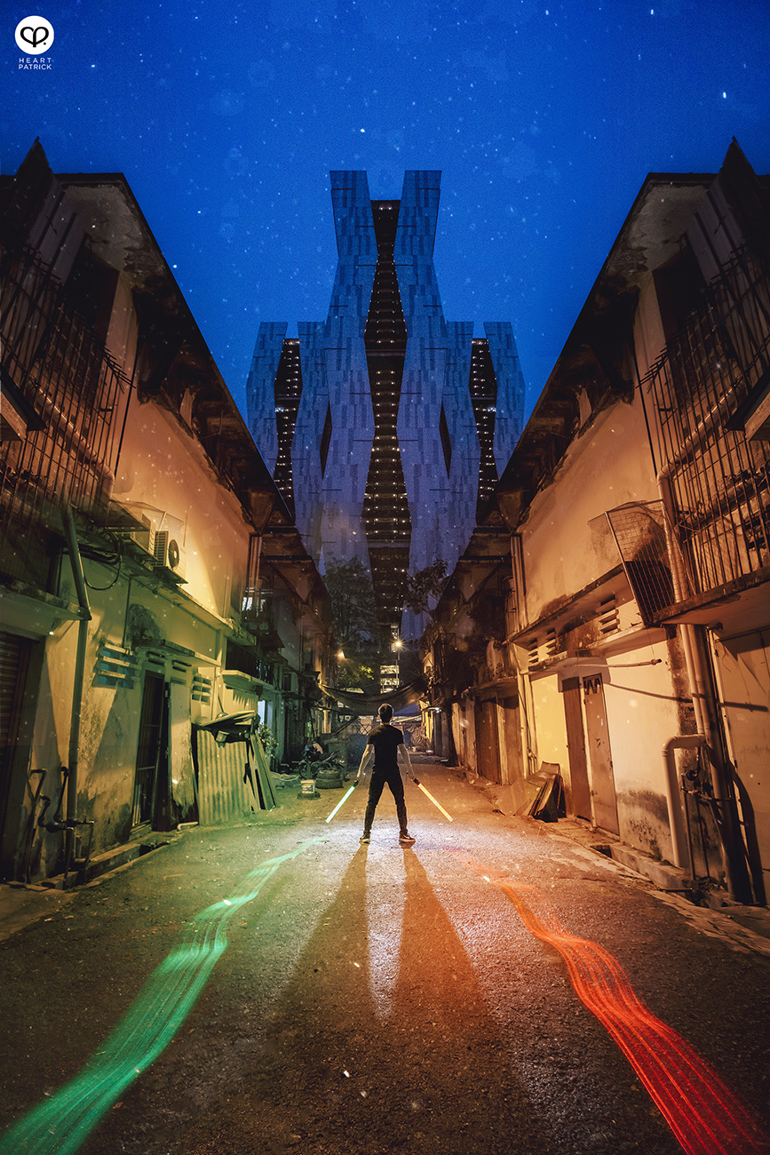 heartpatrick urban exploring architecture aerial photography masjid tnb bangsar