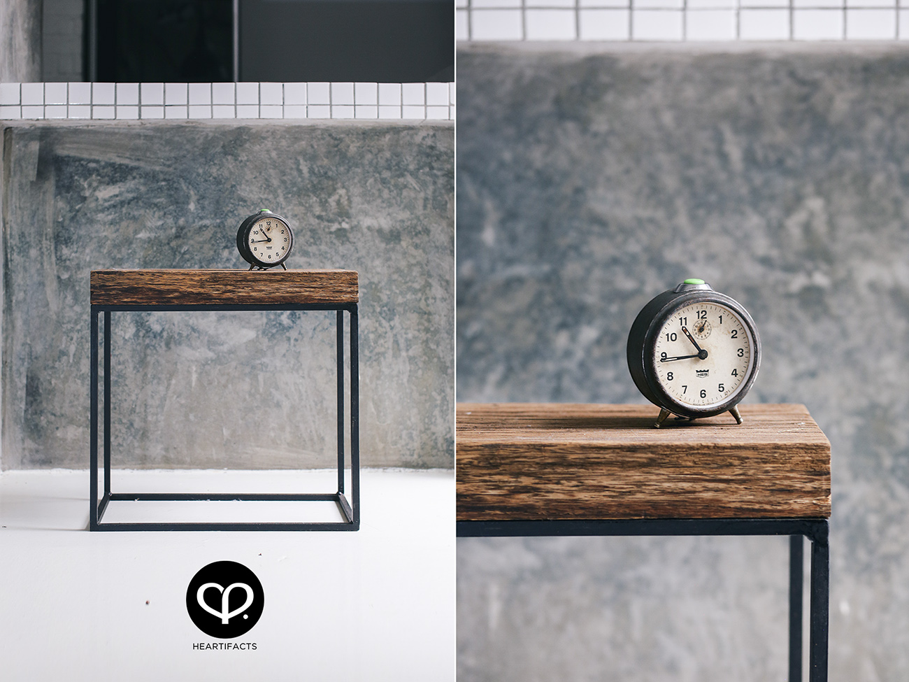 heartpatrick heartifacts furniture industrial vintage recycled repurposed wood railway sleeper