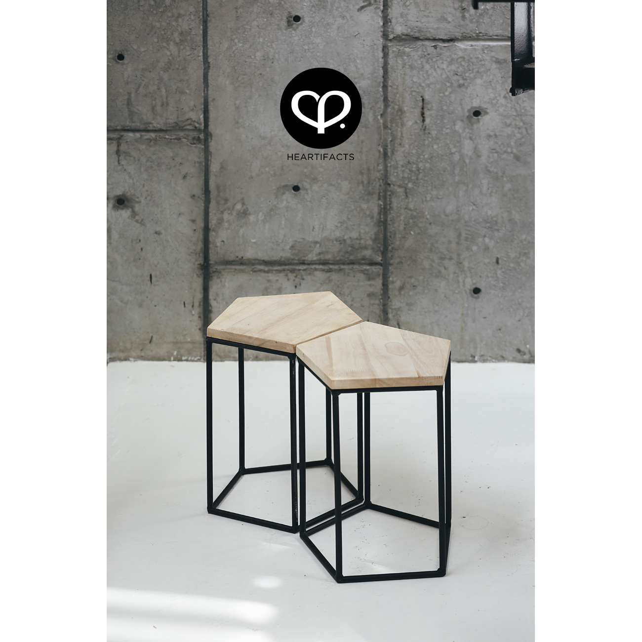 heartpatrick heartifacts furniture industrial vintage recycled repurposed wood railway sleeper