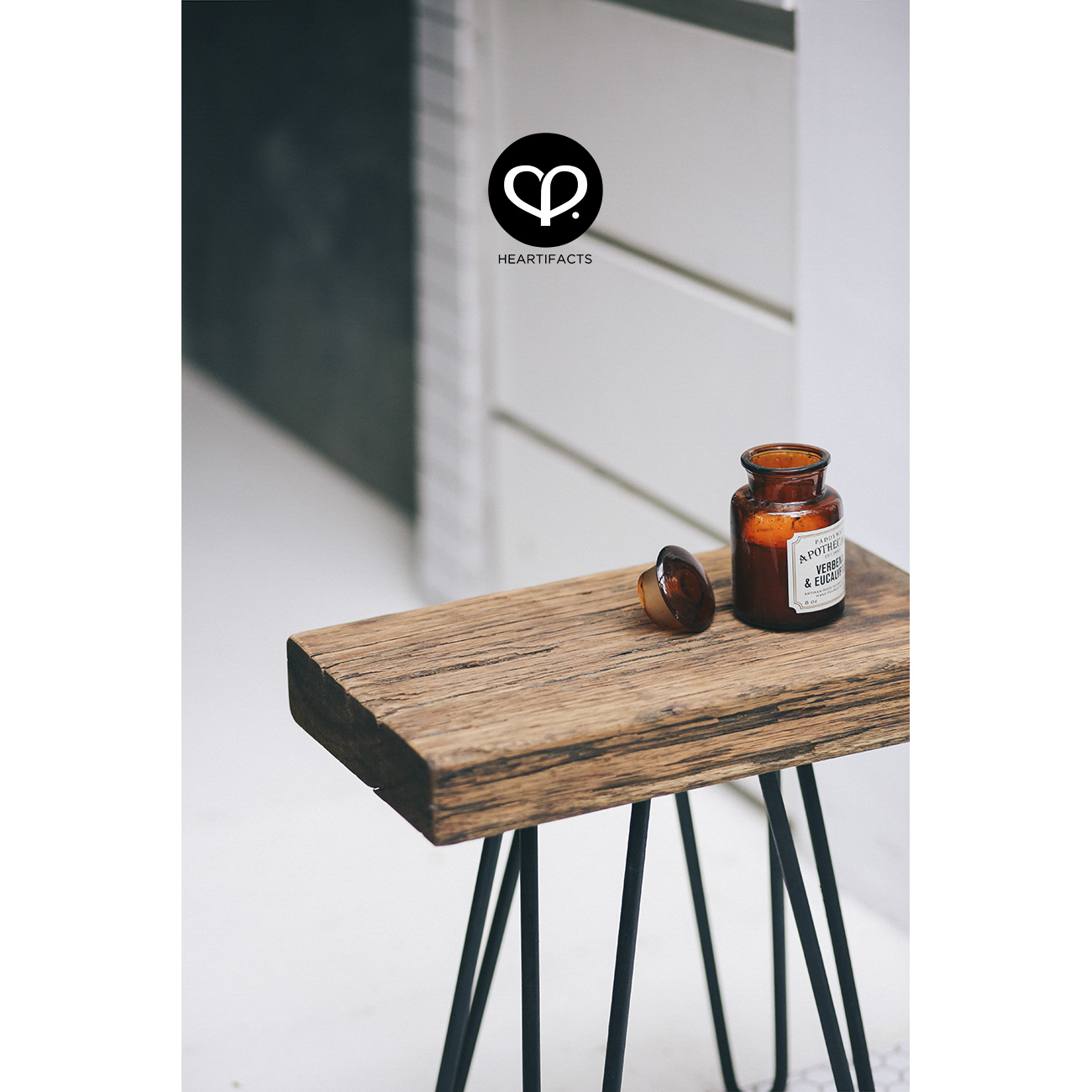 heartpatrick heartifacts furniture industrial vintage recycled repurposed wood railway sleeper