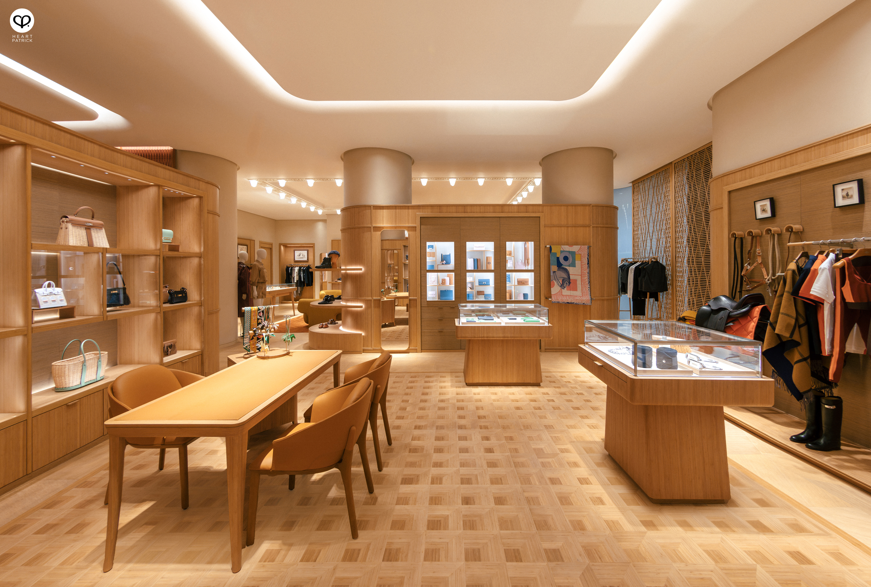heartpatrick architecture interior commercial boutique photography Herm�s fashion kuala lumpur midvalley gardens mall