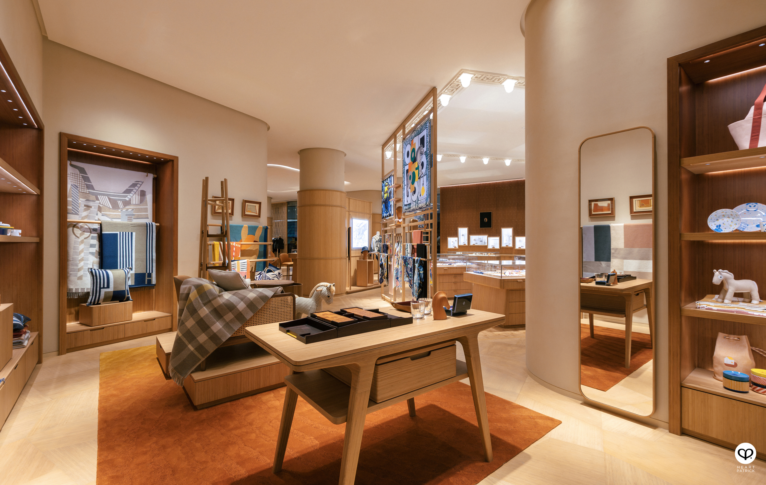 heartpatrick architecture interior commercial boutique photography Herm�s fashion kuala lumpur midvalley gardens mall