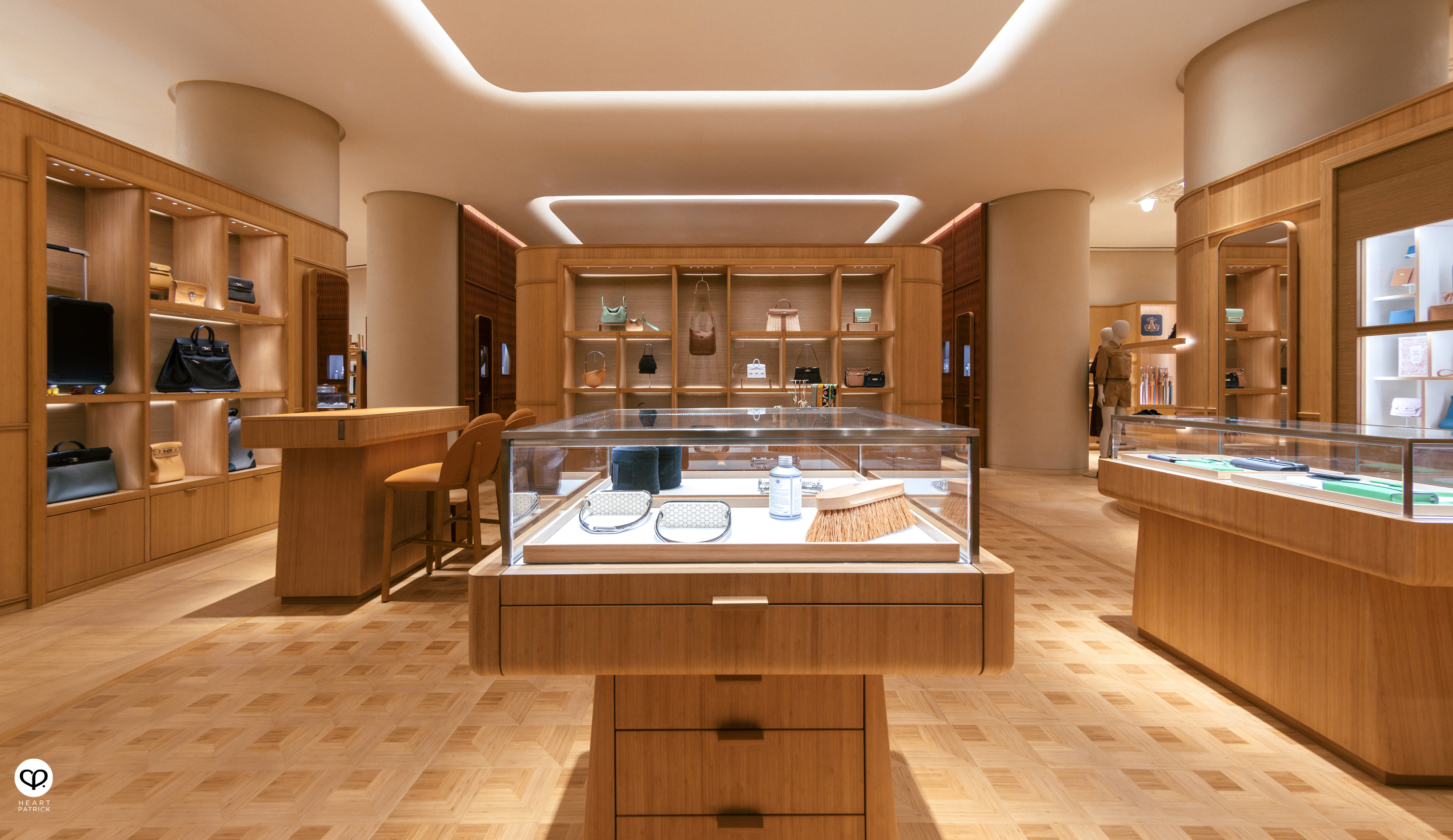 heartpatrick architecture interior commercial boutique photography Herm�s fashion kuala lumpur midvalley gardens mall
