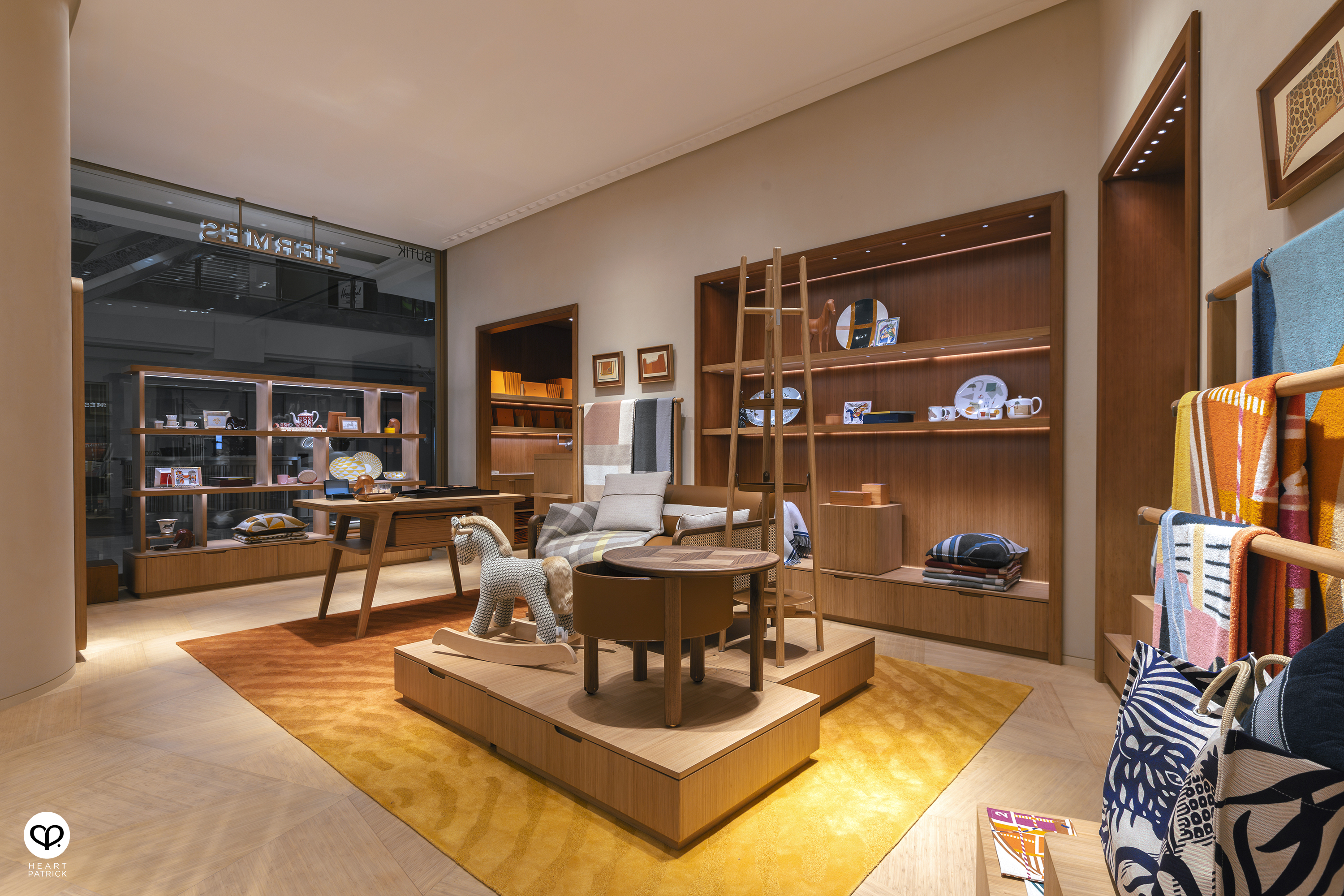 heartpatrick architecture interior commercial boutique photography Herm�s fashion kuala lumpur midvalley gardens mall