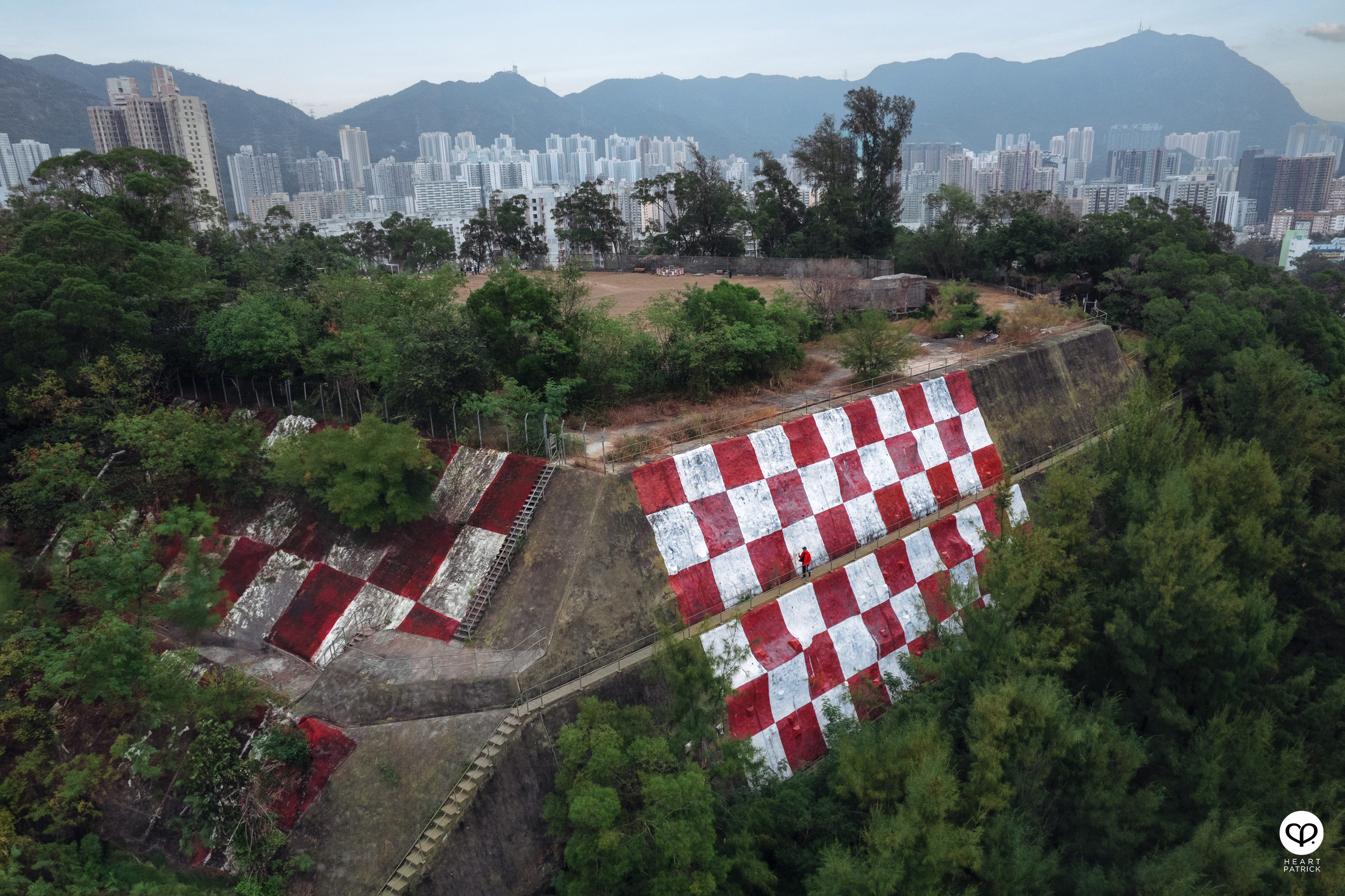 heartpatrick travel street photography checkerboard hill hong kong