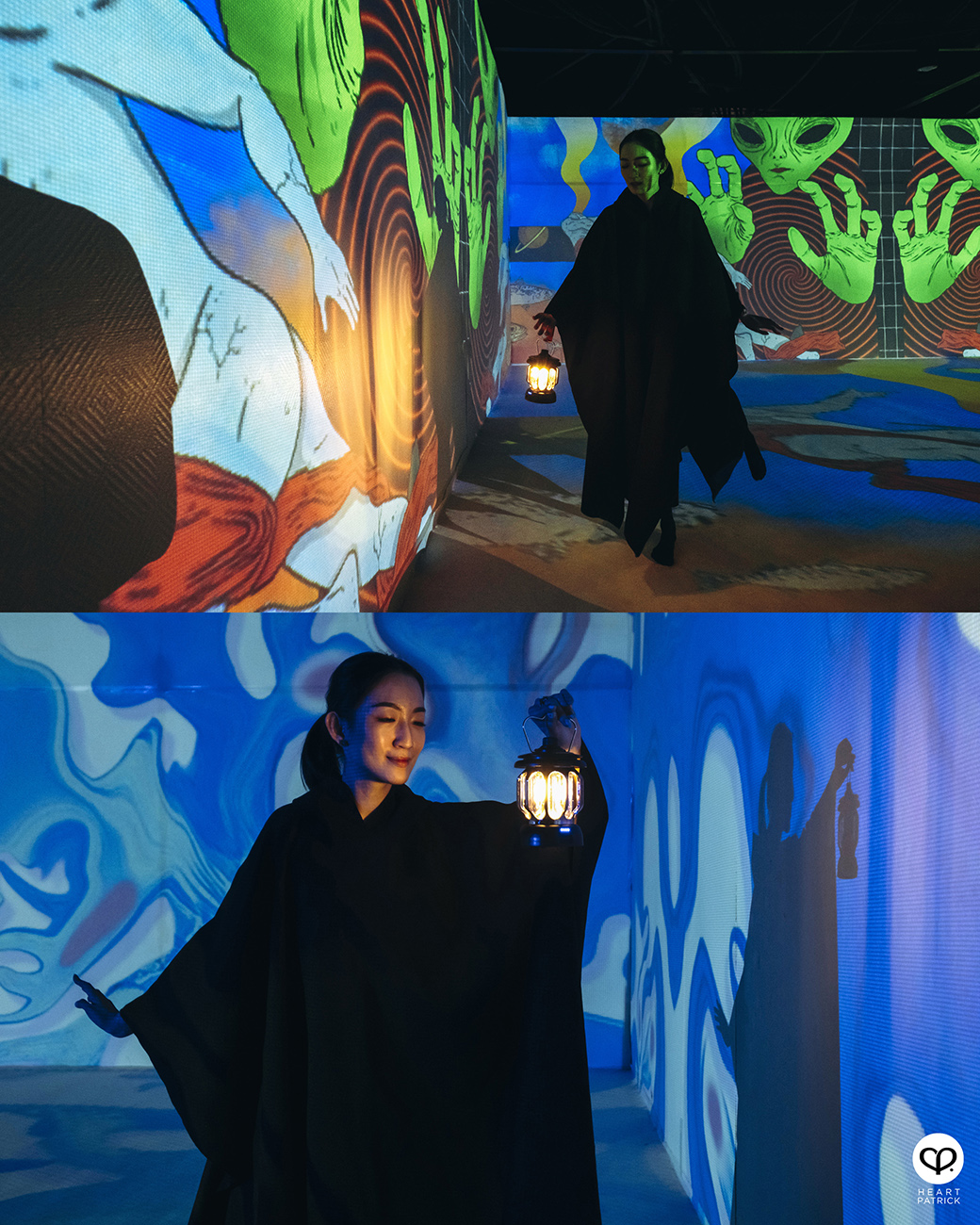 heartpatrick street urban digital art festival immersio mengukir 2022 muzium telekom filamen