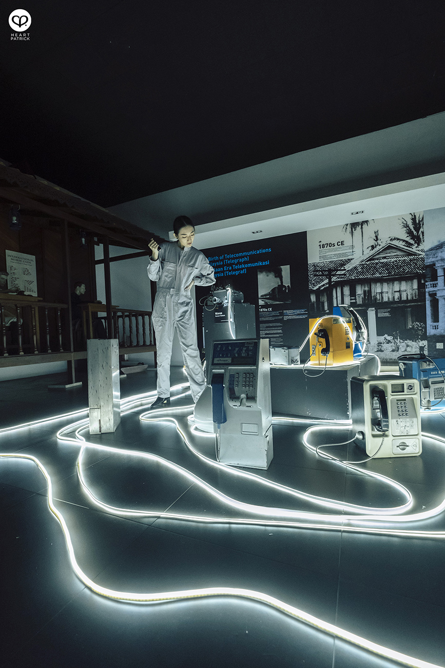 heartpatrick street urban digital art festival immersio mengukir 2022 muzium telekom filamen