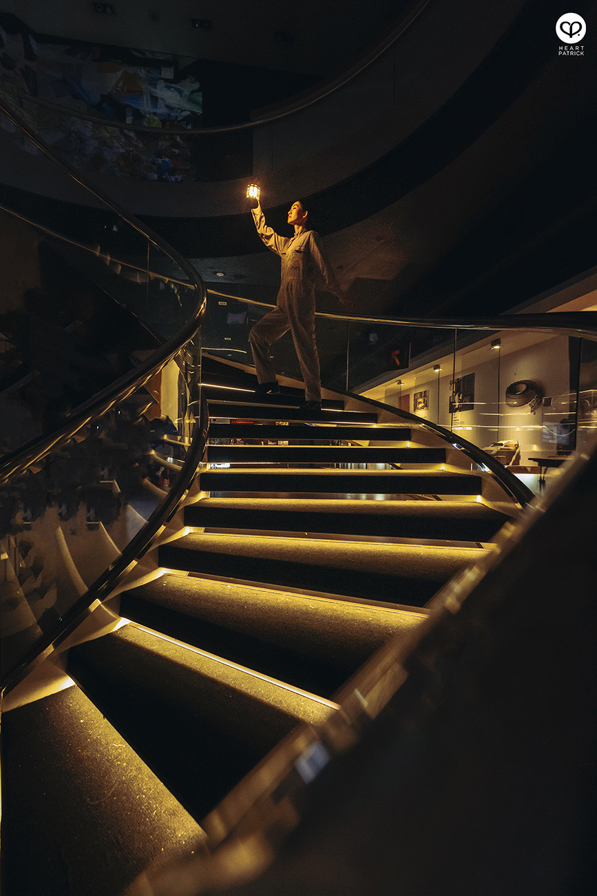 heartpatrick street urban digital art festival immersio mengukir 2022 muzium telekom filamen