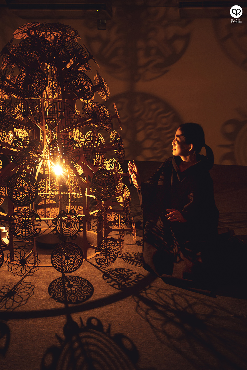 heartpatrick street urban digital art festival immersio mengukir 2022 muzium telekom filamen