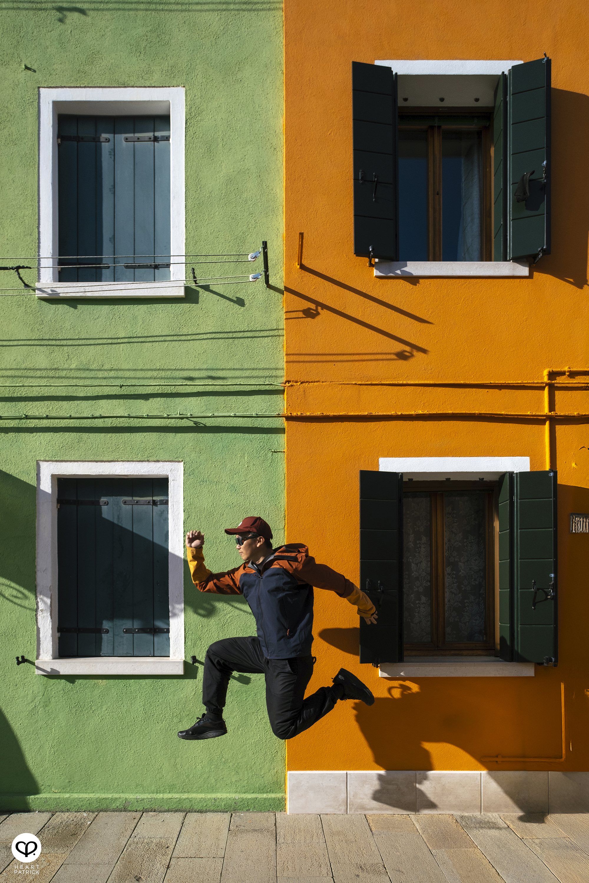 heartpatrick travel burano island venice italy colorful town