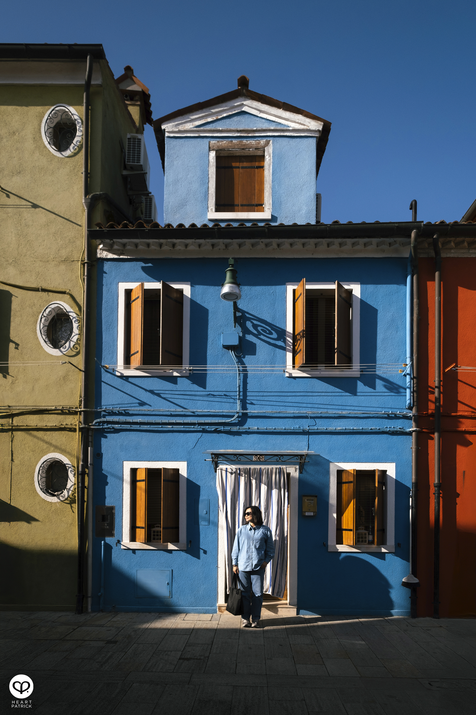 heartpatrick travel burano island venice italy colorful town