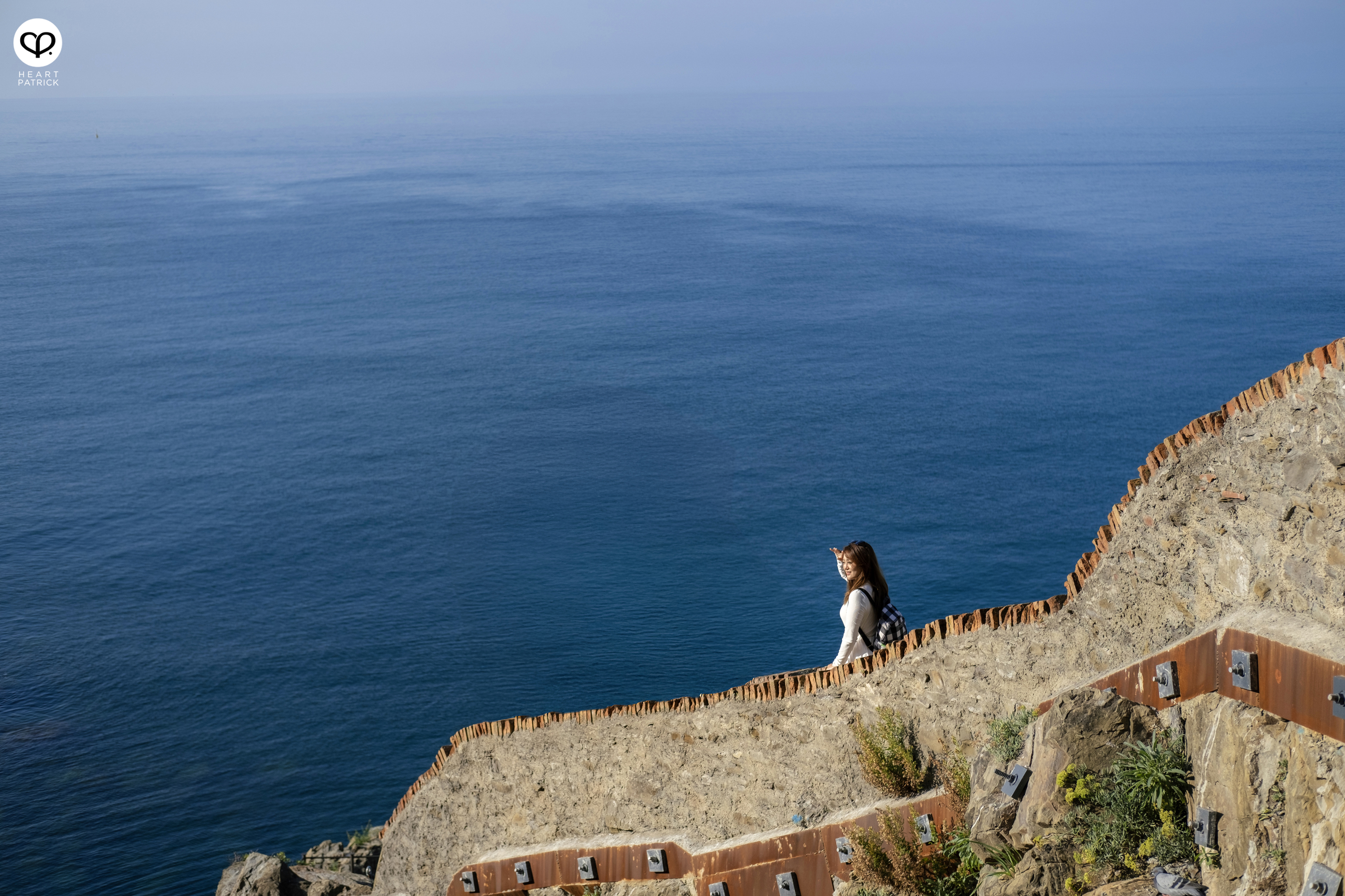 heartpatrick travel aerial photography cinque terre italy