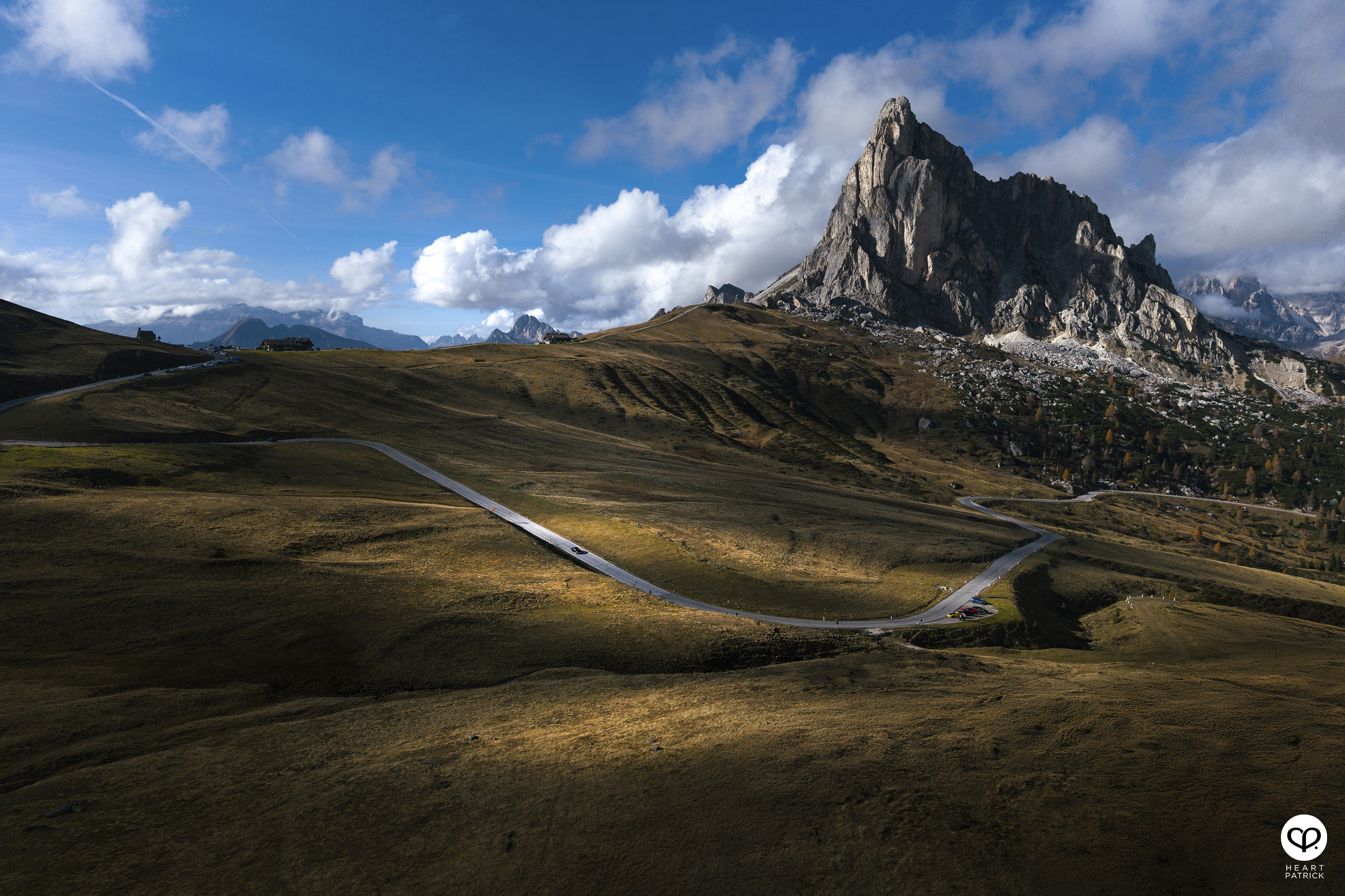 heartpatrick travel aerial photography dolomites dolomiti italy