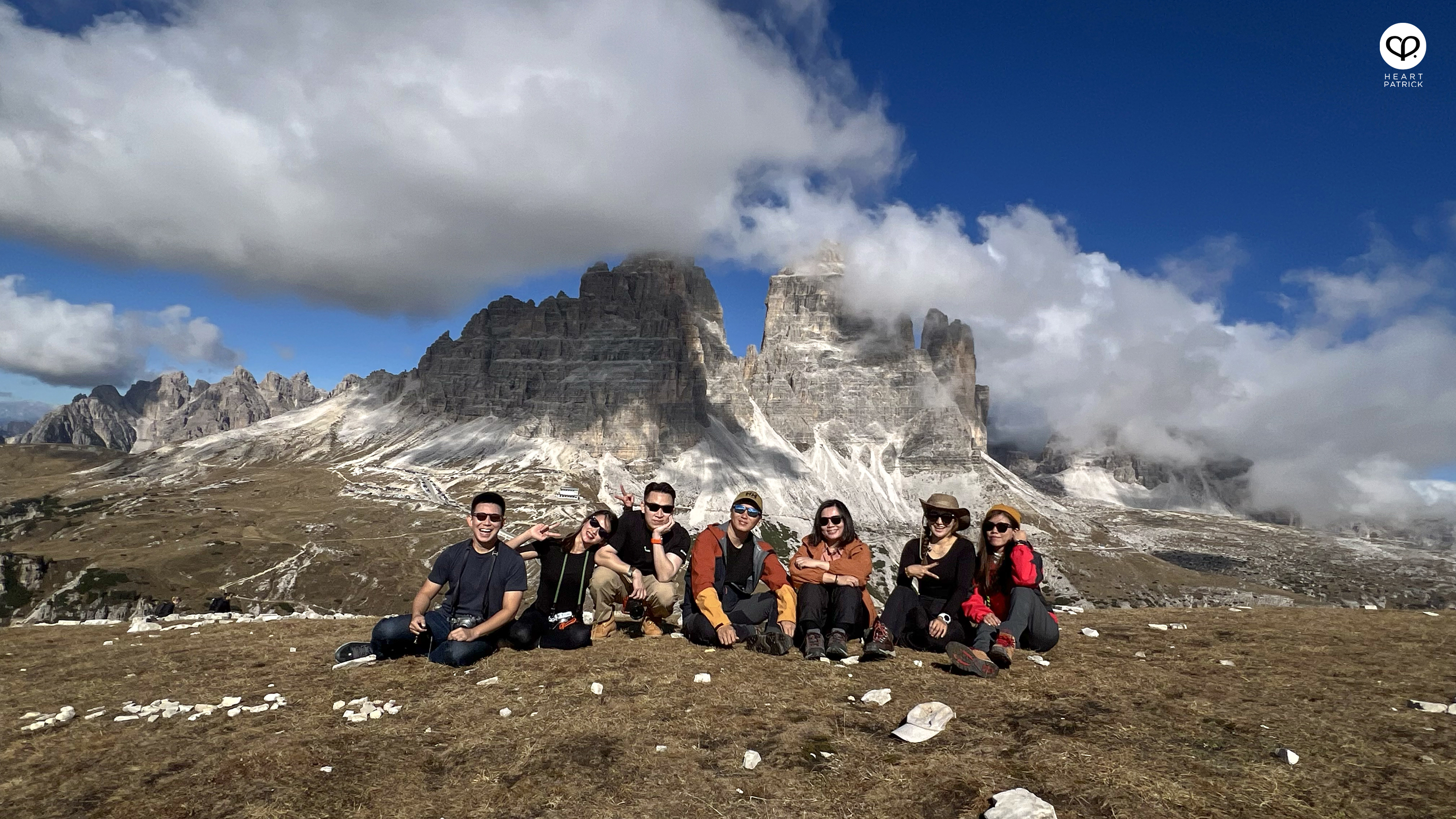 heartpatrick travel aerial photography dolomites dolomiti italy