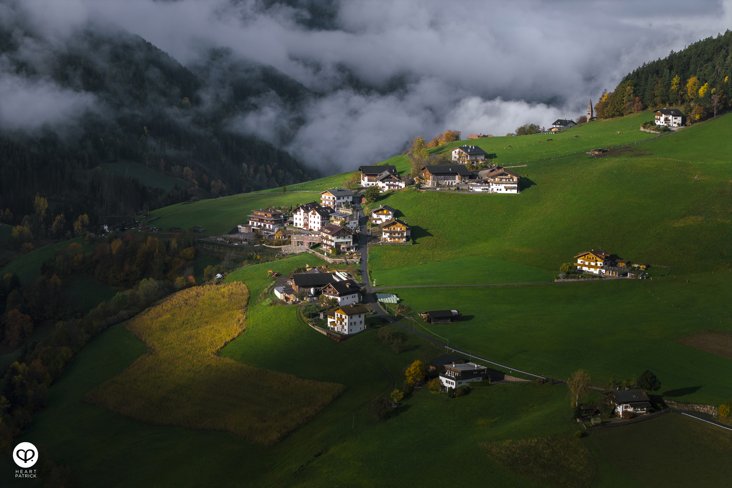 heartpatrick travel aerial photography dolomites dolomiti italy
