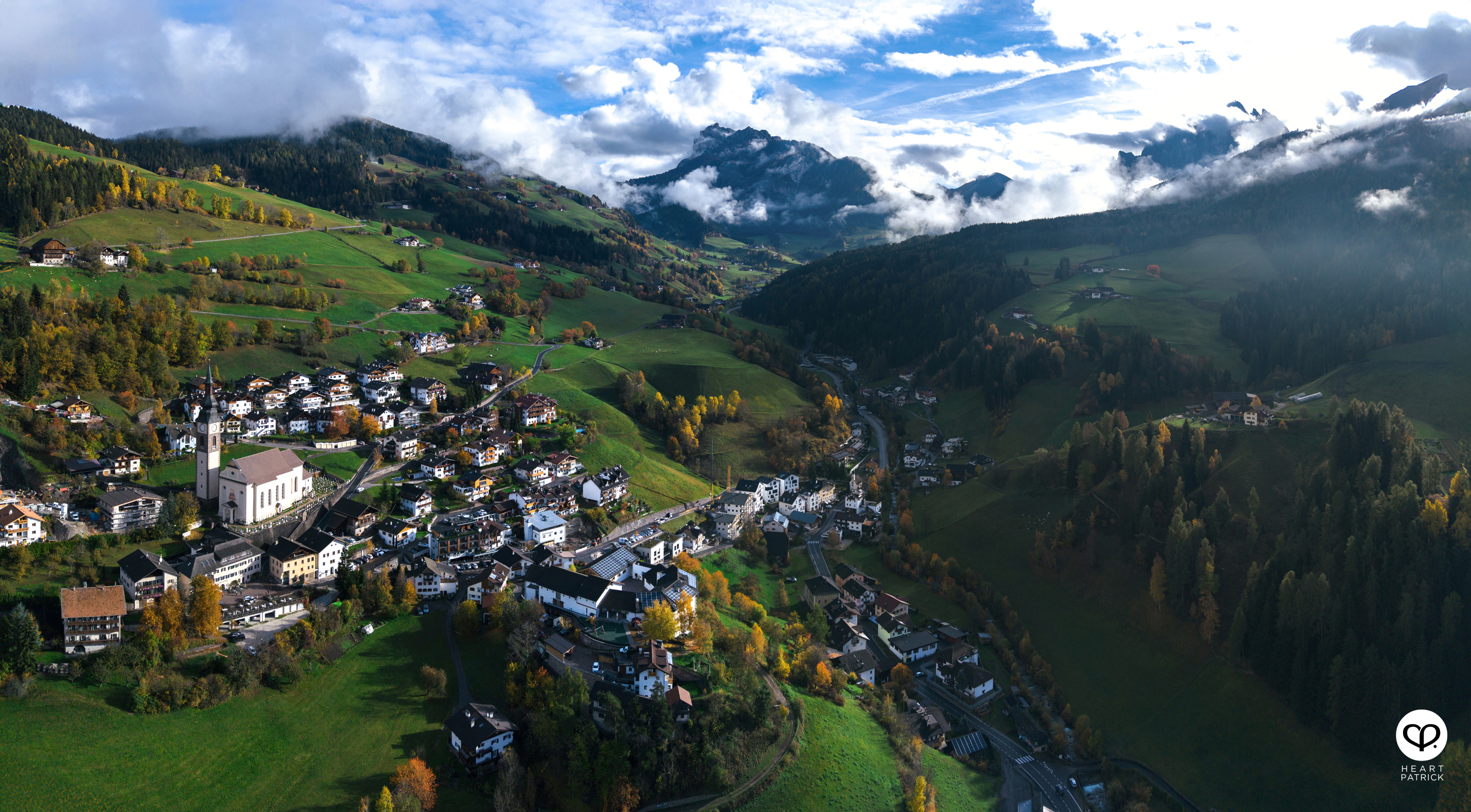 heartpatrick travel aerial photography dolomites dolomiti italy