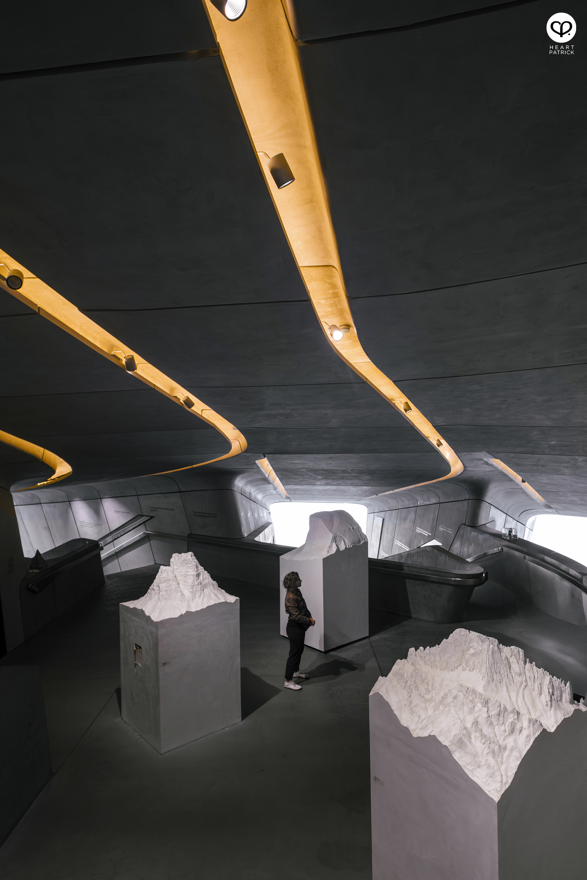 heartpatrick travel aerial photography messner mountain museum dolomites italy