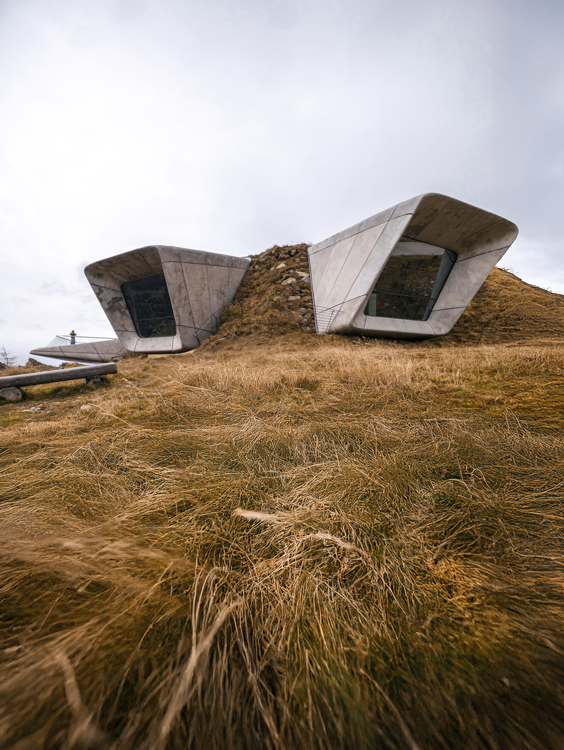heartpatrick travel aerial photography messner mountain museum dolomites italy