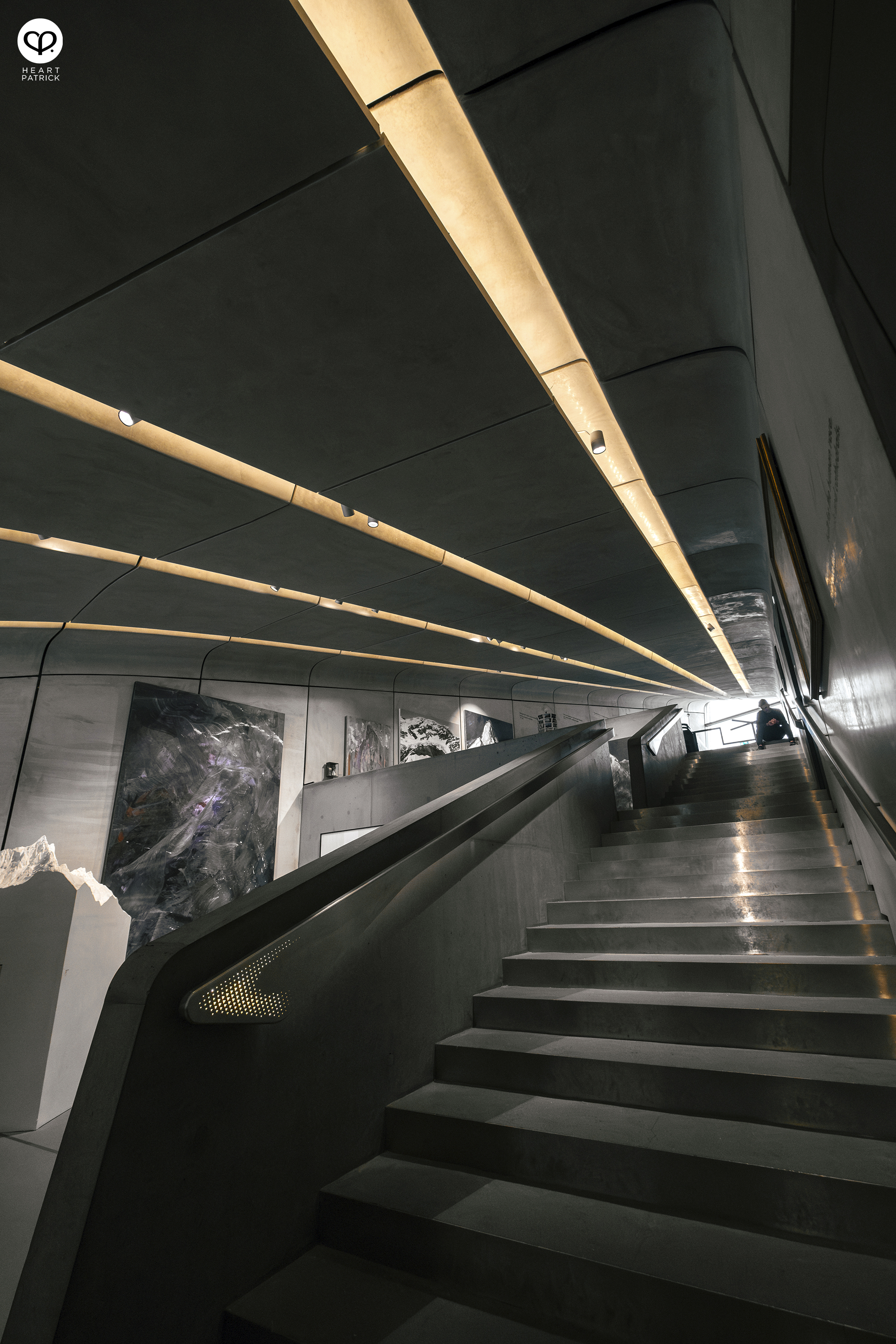 heartpatrick travel aerial photography messner mountain museum dolomites italy