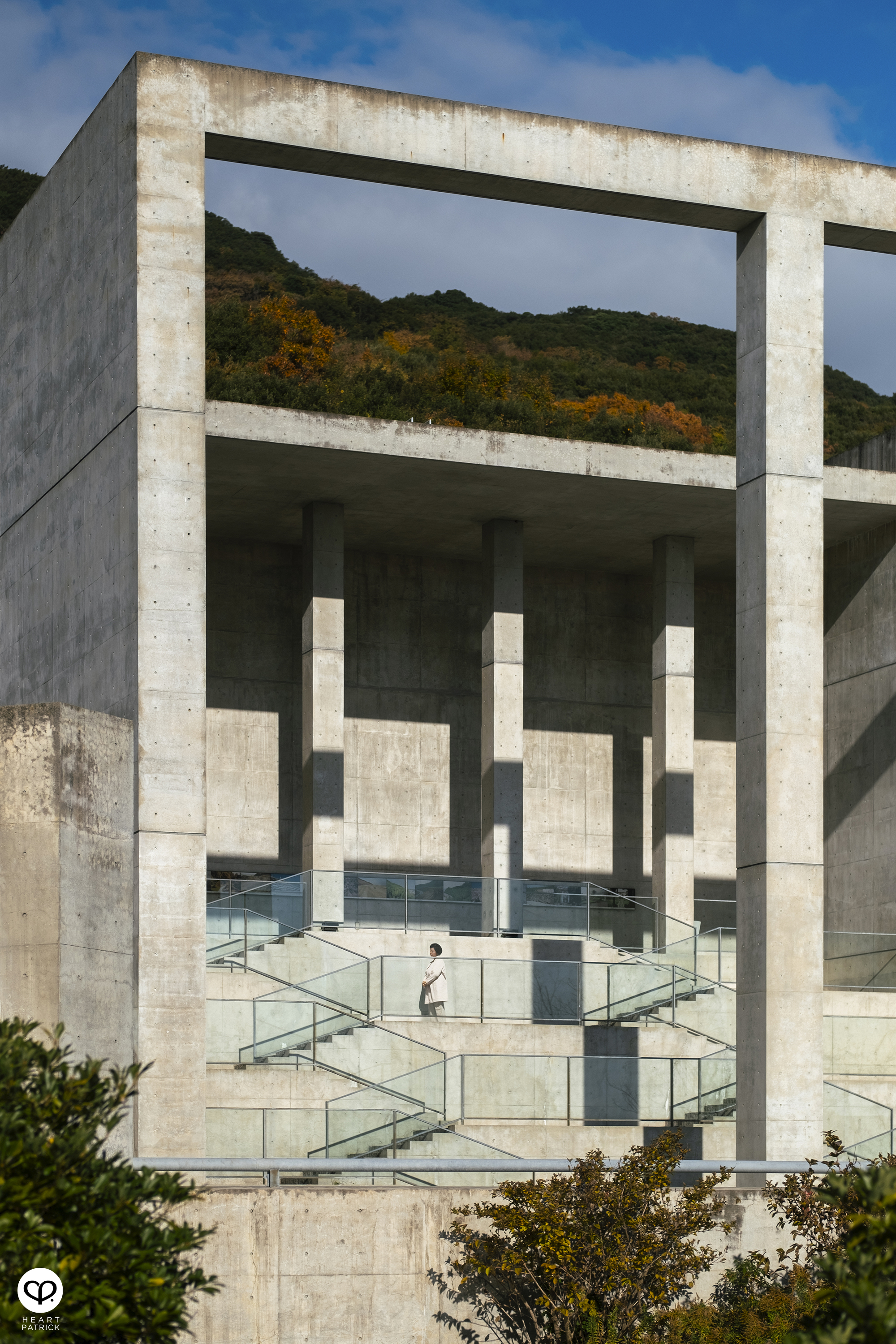 heartpatrick architecture photography awaji yumebutai tadao ando japan