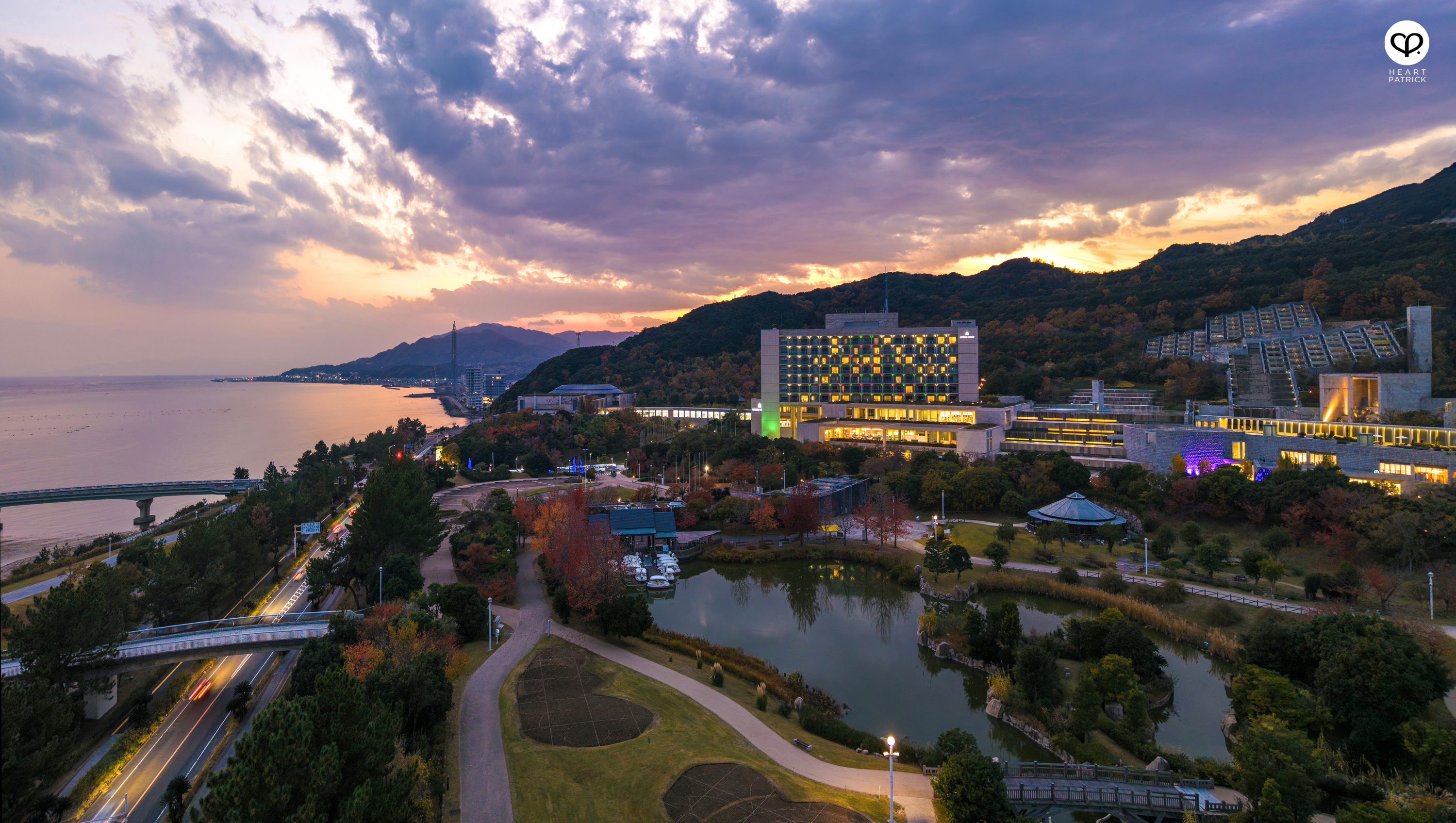 heartpatrick architecture photography awaji yumebutai tadao ando japan