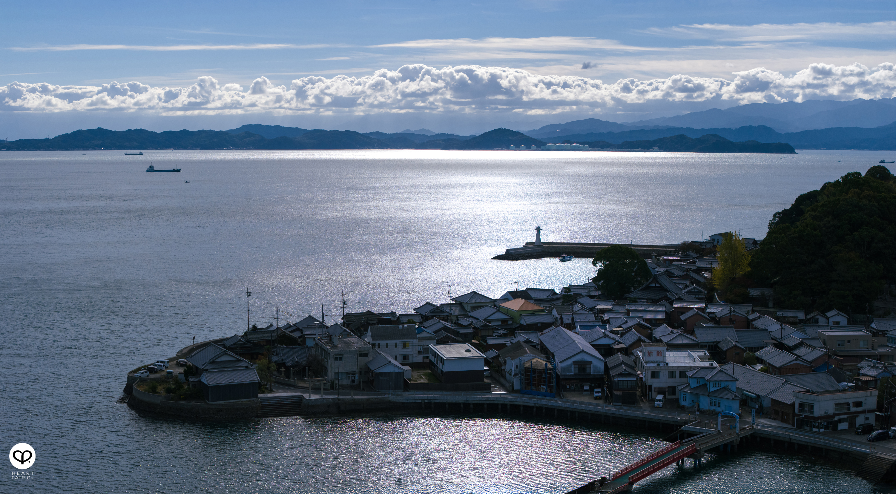 heartpatrick travel aerial heritage photography townscape mitarai hiroshima japan