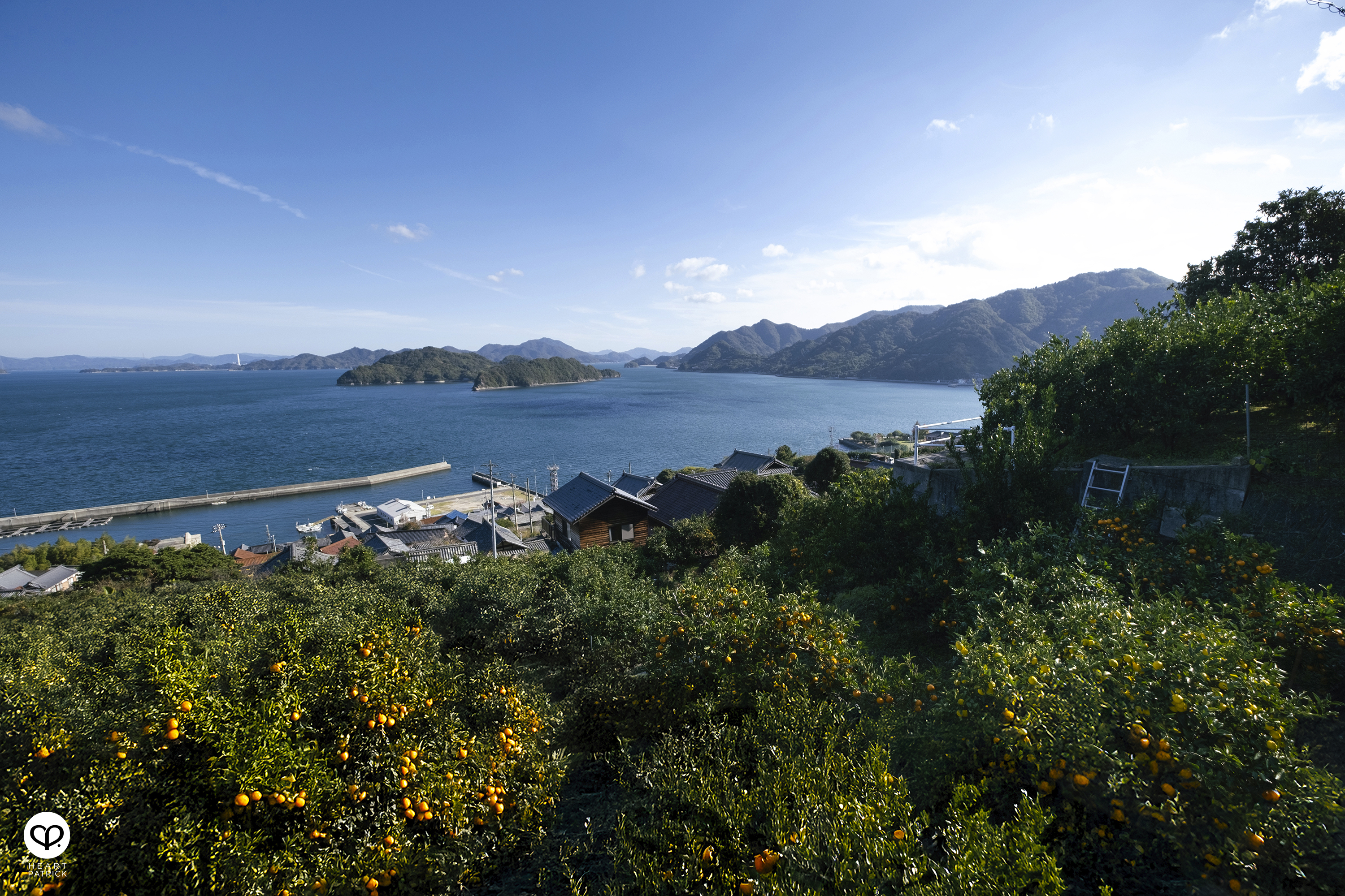 heartpatrick travel aerial heritage photography townscape mitarai hiroshima japan